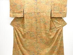 花鳥模様小紋着物